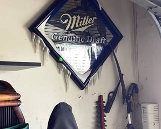 Vintage Miller sign