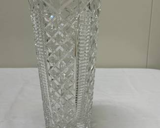 (1pc) Tall Waterford Vase | h. 12 x dia. 6 in
