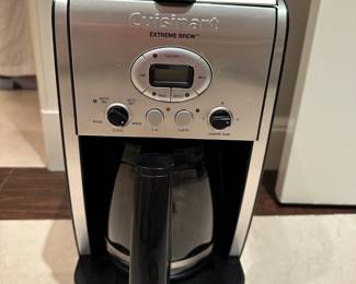 (2pc) Coffee Makers | Cuisinart "Extreme Brew" coffee maker with coffee pots. Gaggia "Classic" espresso machine