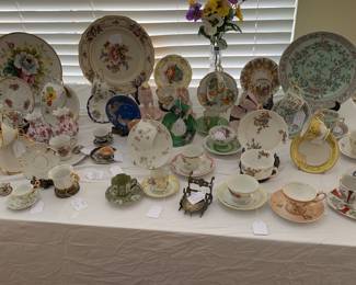 Collectible demitasse cups/saucers