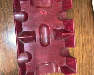 mid-century card tray