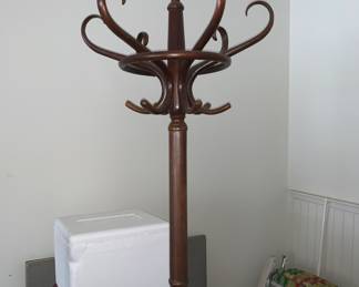 Wood Tree coat Hanger