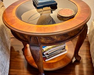 Awesome, the table matches the coasters.  Well played.