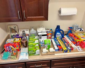 Ladies spotted several items for the kitchen.  Guys spotted the straws.  Go figure.
