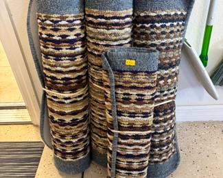 A family of rugs.  Give them a new home today.  The little one will eventually grow to match the others.