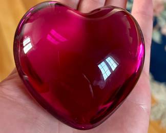 Baccarat Heart- Box included