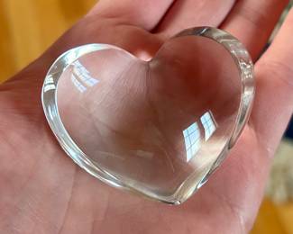 Baccarat Heart- Box Included