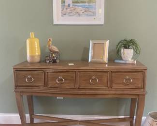 Foyer Table and Decor