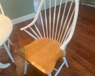 White Table and 4 Chairs
