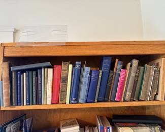 We have a large lot of Free Mason books and other items.