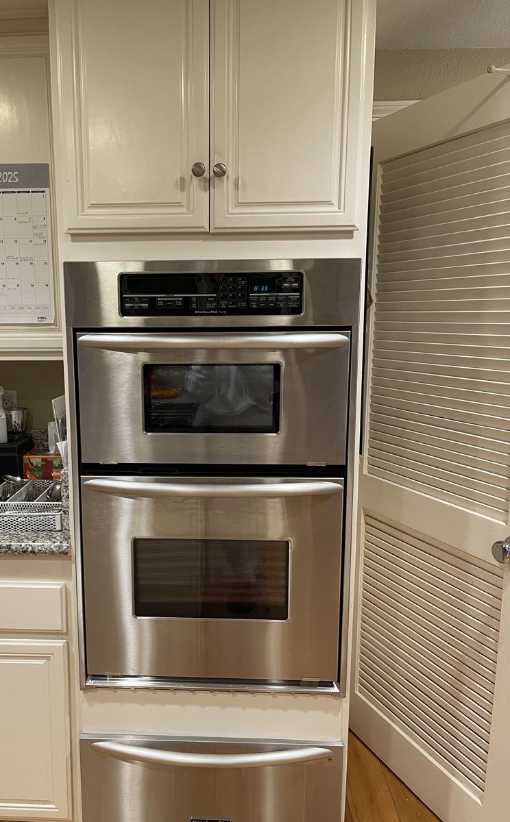 The home is being remodeled and we have great cabinets and appliances for sale - they cannot be removed until the end of March beginning of April and they are being removed from the kitchen by the remodelers!