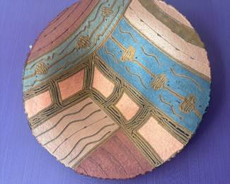 G Hoff MABBHAFFH contemporary platter art
