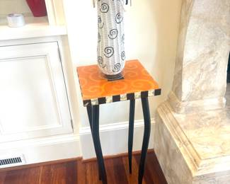 Lara Moore contemporary lacquered side table 