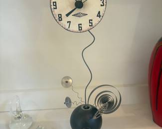 Roger Wood Klockwerks steam punk style clock 