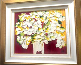 Jaline Pol original oil painting, The Warmth of You"