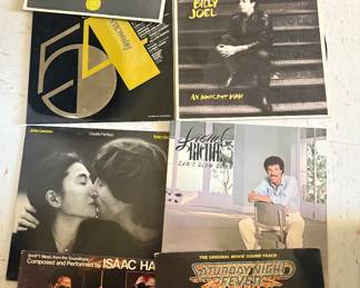 Vintage record albums