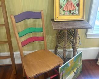 Folksy decor