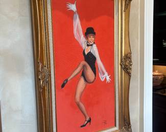 Shirley MacLaine dancing by Peggy Feo Janes