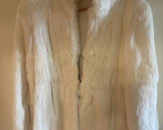 Jacques Saint Laurent fur coat