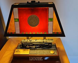 Lionel Train Lamp