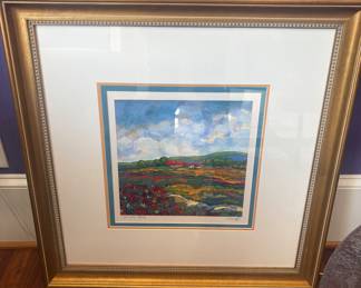 “Special Place” signed Linda watercolor 