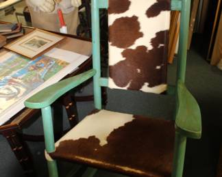 Western style chair - so fun!