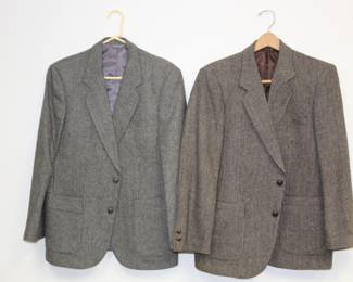 Variety of men's jackets and suits will be at Collected Treasures.