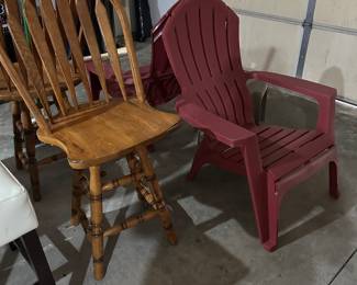 Bar stools
Outdoor seating