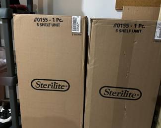 Garage shelving.  New in box.