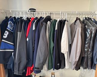 Men’s XXL AND XXXL jackets and suits.
