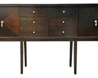 Dark Wood Buffet Sideboard