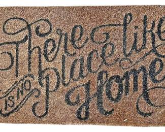 Theres No Place Like Home Doormat