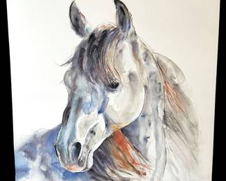 Sand Stable Canvas Wall Painting