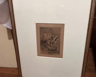 RENOIR ETCHING