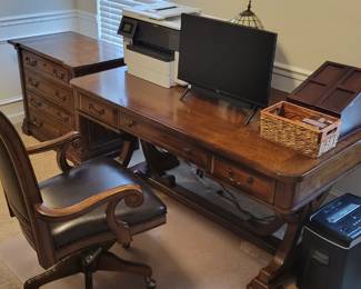 Hooker tynecastle desk and chair $2500
Cabinet $800
HP printer and scanner $120