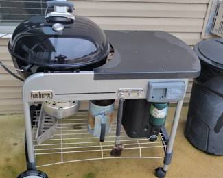 Weber propane start charcoal grill $400