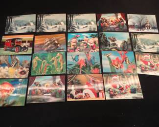 Lot of 3D Lenticular Postcards
