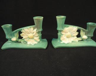 Roseville Candleholders
