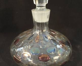 Vintage Nemo Glass Borske Sklo Decanter - MCM