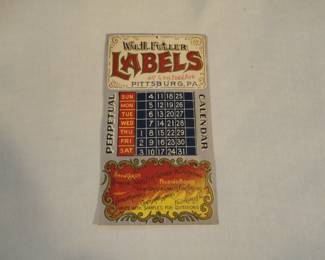 Advertising Perpetual Calendar 