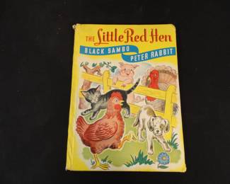 Little Red Hen, Black Sambo & Peter Rabbit Book