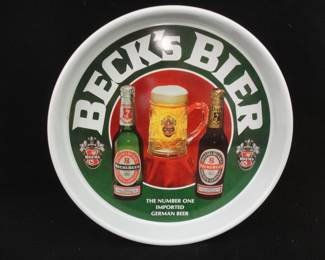 Becks Beer Tray