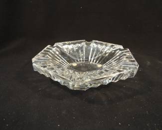 Signed Baccarat Ashtray