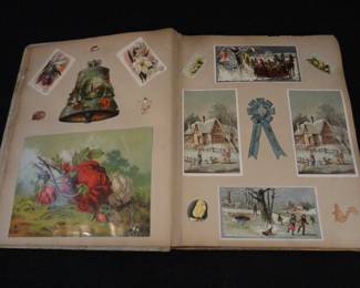 Victorian Trade Card Album