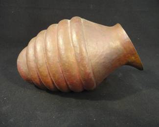 Hand Hammered Copper Vessel - Artist Signed