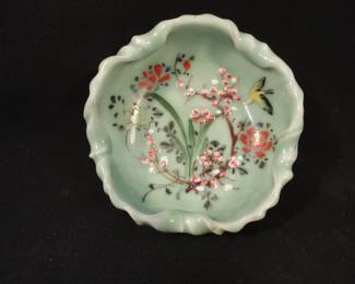 Japanese Seto Porcelain Celadon Bowl