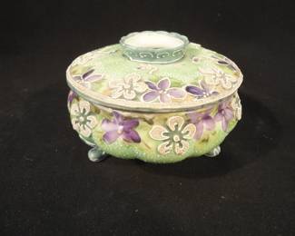 Vintage Moriage Hair Receiver