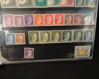 Stamp Album with All German Stamps