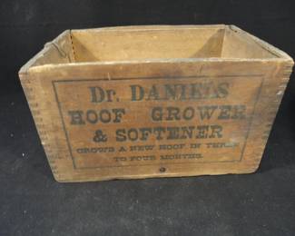 Antique Advertising Box