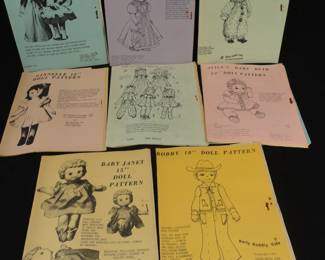 Vintage Paper Doll Pattern Books